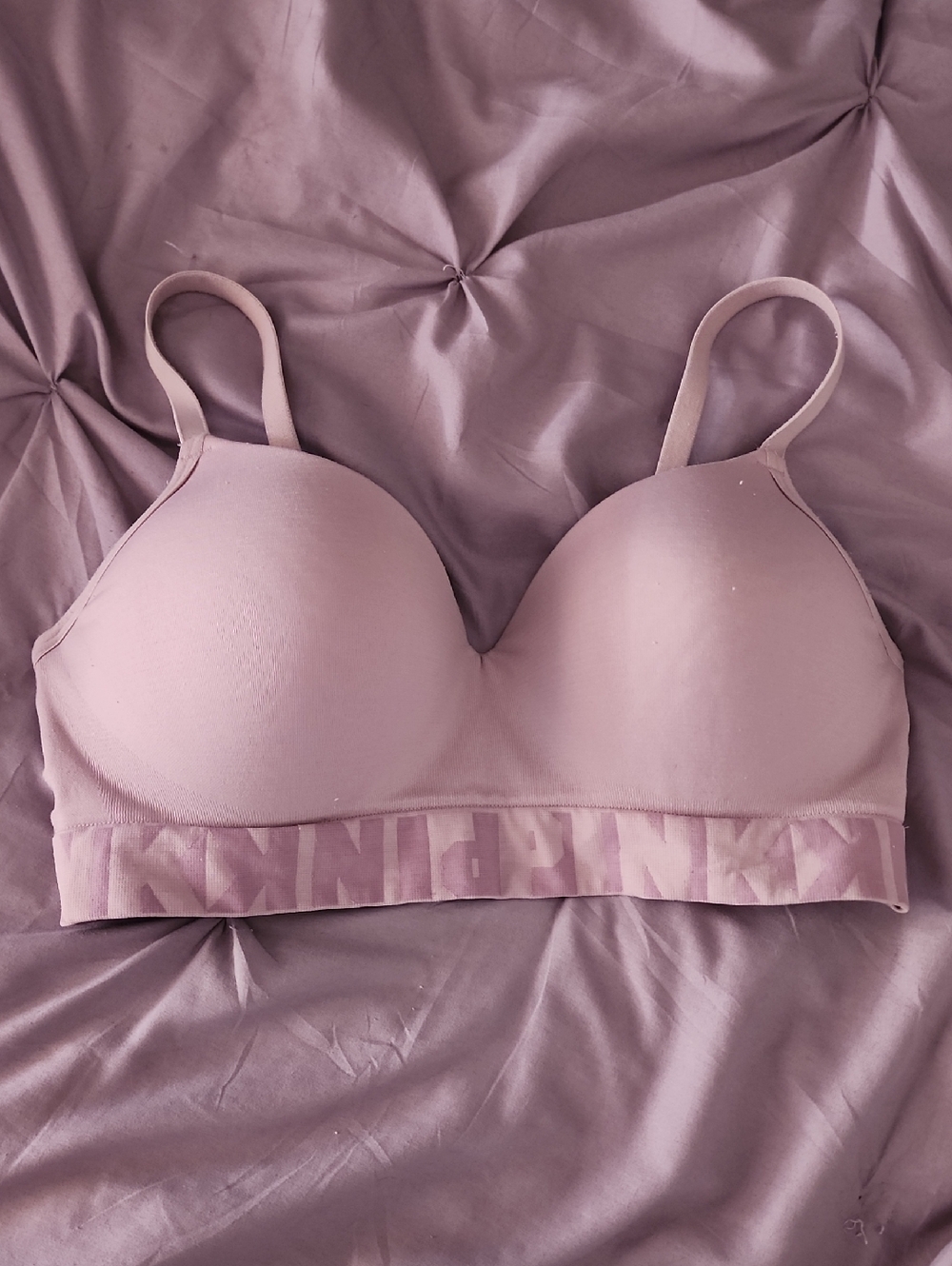"PINK" VS Wireless Bra 💜